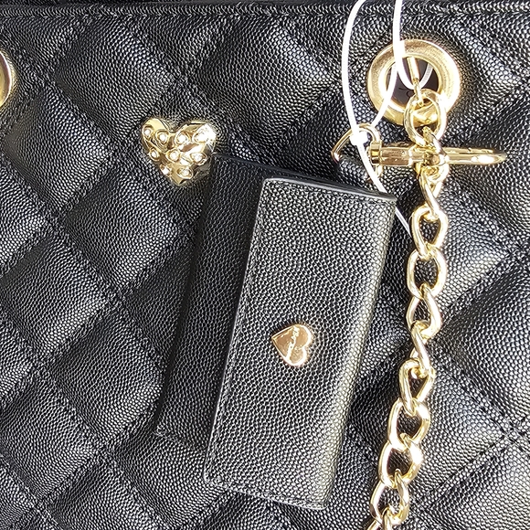 Betsey Johnson Heart Pendant Shoulder Bag - Picture 5 of 6